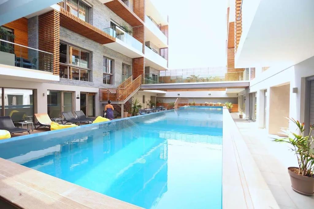 Sublime Appart Sur La Corniche , Luxueux Et Vue Sur Mer 卡萨布兰卡 外观 照片